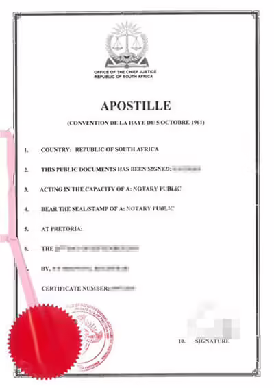 High Court Apostille and Notarisation 1 High Court Apostille Certificate